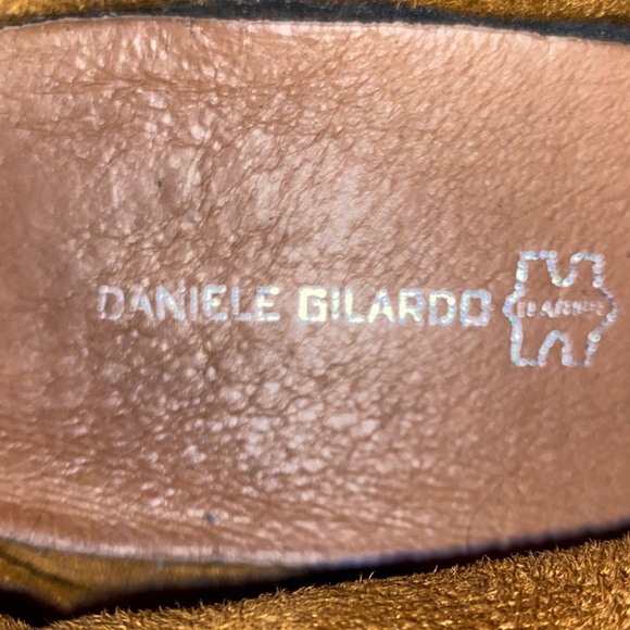 Women's Lace-Up Ankle Boots in chestnut brown. 100% genuine soft leather - Picture 5 of 9